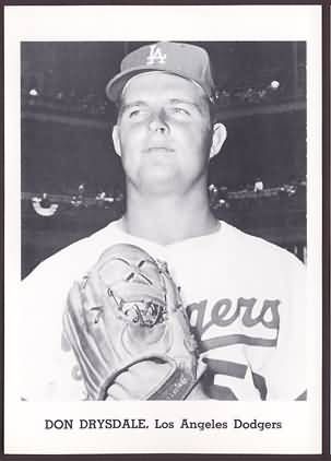 1960 Dodgers PicPac Drysdale